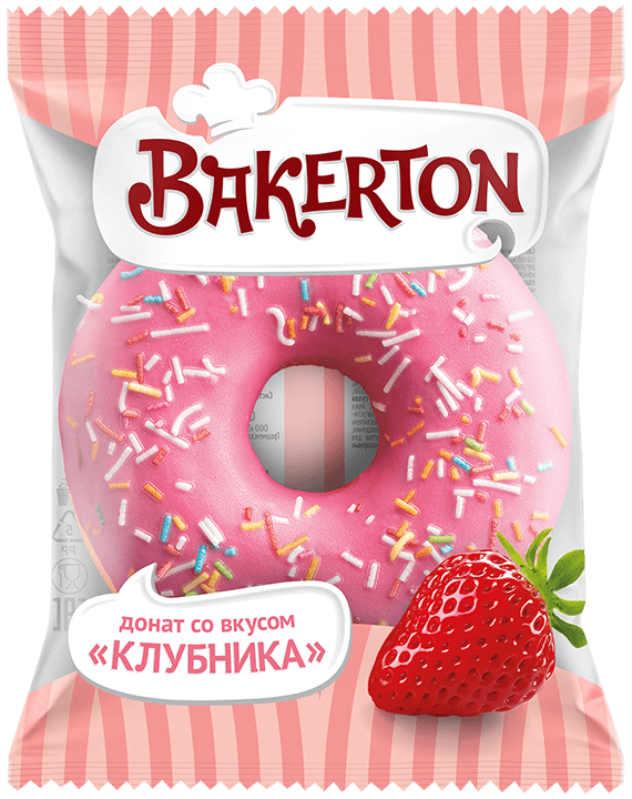 Донат «клубника»